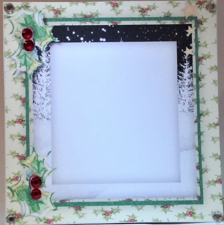 Blank Christmas Insert  by Hazel Underwood