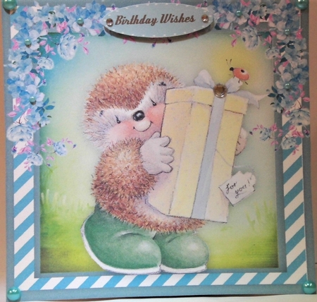 Hedgehogs Present by Hazel Underwood