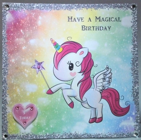 Magical Birthday Unicorn by Hazel Underwood