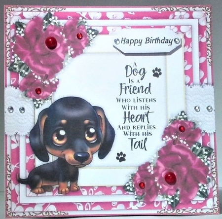 Puppy Love Card Bumper Kit by Hazel Underwood