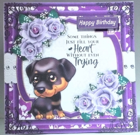 Puppy Love Card Bumper Kit by Hazel Underwood