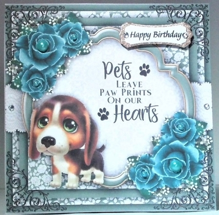 Puppy Love Card Bumper Kit by Hazel Underwood