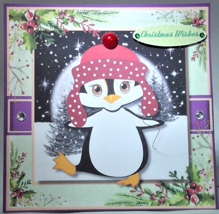 Happy Penguin  by Hazel Underwood