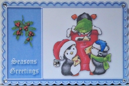 Two Cute Holiday Toppers by Hazel Underwood