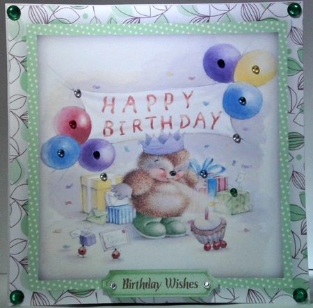Hedgehogs Birthday by Hazel Underwood