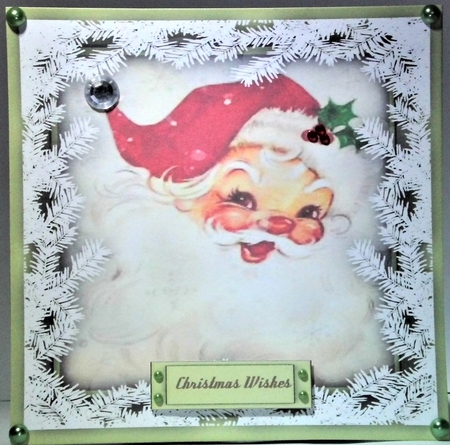 Jolly Santa by Hazel Underwood