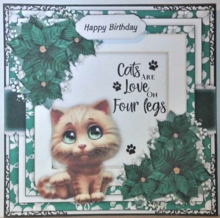 Kitty Love2 Mini Card Kit by Hazel Underwood
