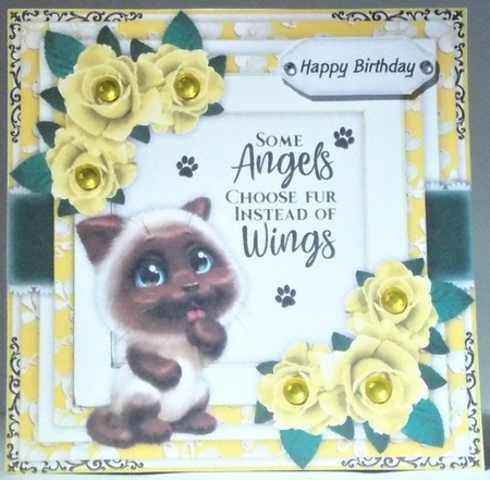 Kitty Love3 Mini Card Kit by Hazel Underwood