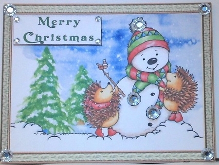 Wanna Build a Snowman by Hazel Underwood