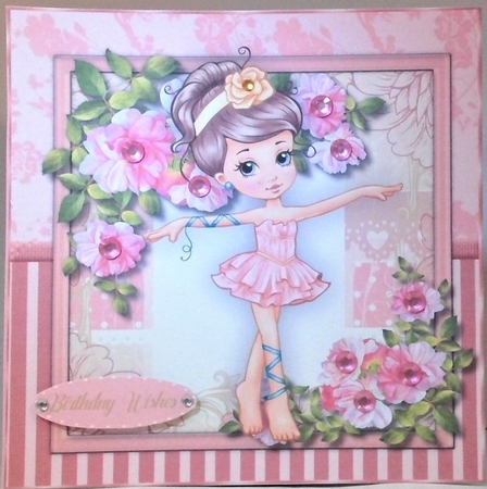 Dance Ballerina Dance , Pink by Hazel Underwood