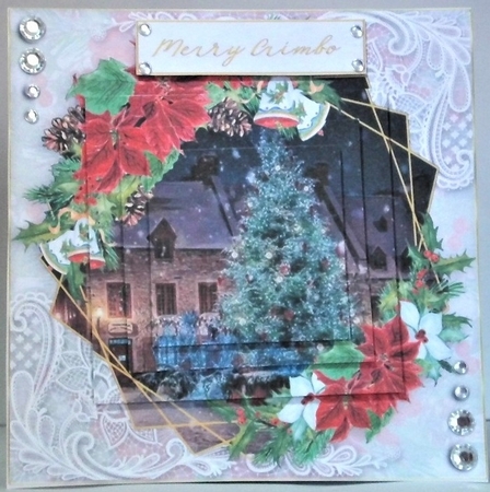 Christmas mini kit card 3 16 by Hazel Underwood