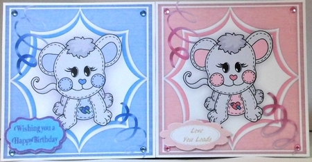 4, Cardfronts , Stuffed With Love  by Hazel Underwood
