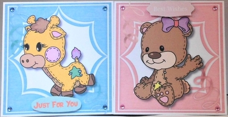 4, Cardfronts , Stuffed With Love  by Hazel Underwood