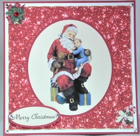 Santa is coming by Hazel Underwood