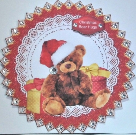 Set of 4 Christmas Designs by Hazel Underwood