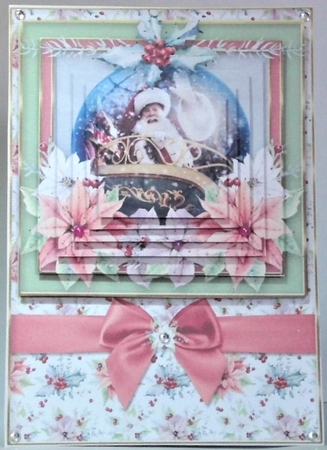 Christmas mini kit Globe 1 by Hazel Underwood