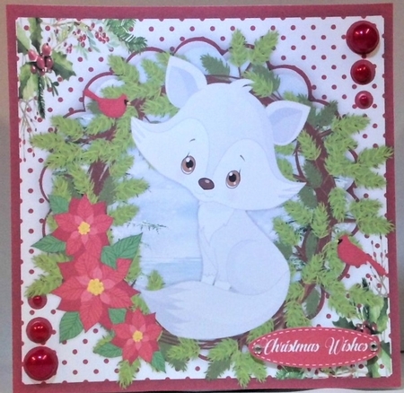 Christmas Fox  by Hazel Underwood