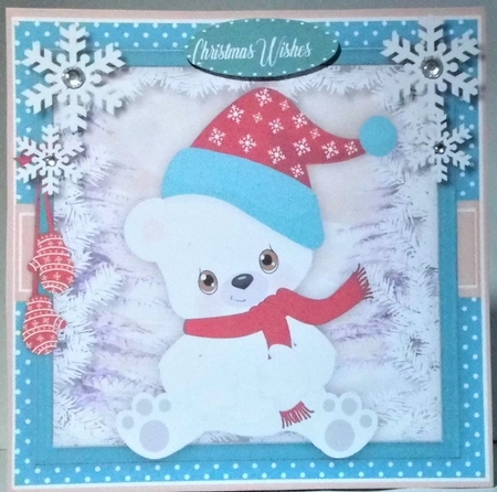 Cute Pola Bear 2 by Hazel Underwood