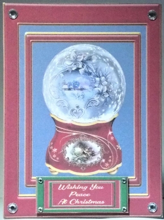 Christmas Globe2 by Hazel Underwood