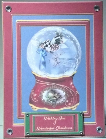 Christmas Globe3 by Hazel Underwood