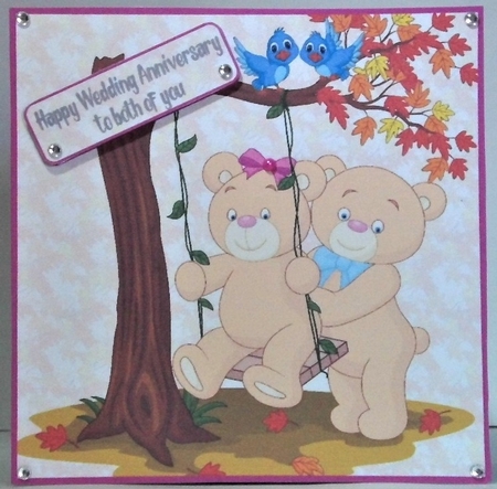 Bears in love by Hazel Underwood