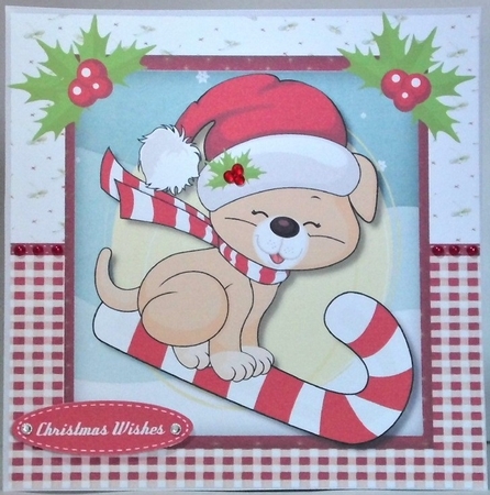 Puppys Ski Run by Hazel Underwood