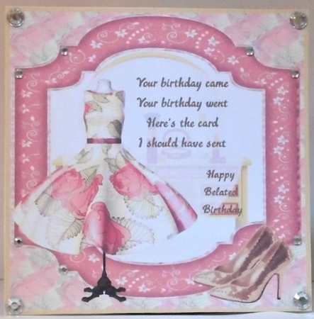 The beauty of fashion belated insert by Hazel Underwood
