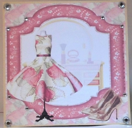 The beauty of fashion blank insert by Hazel Underwood
