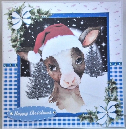 Gorgeous Christmas Calf by Hazel Underwood