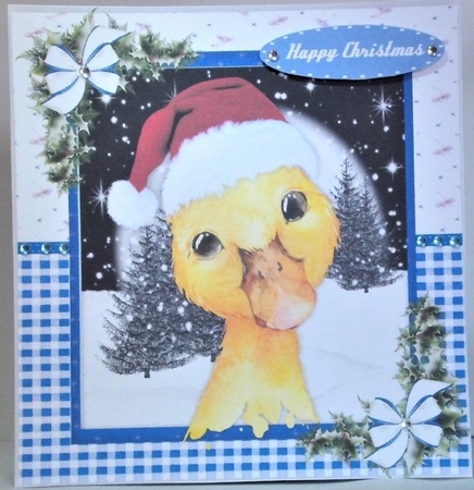 Gorgeous Christmas Duck by Hazel Underwood