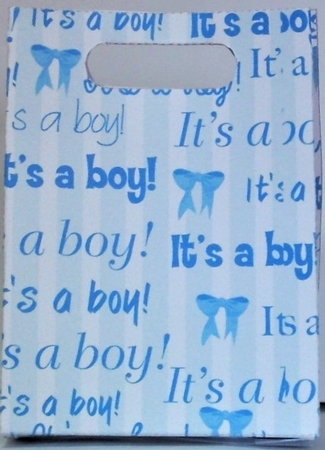 Gusset Sided Gift Bag - Its A Boy by Hazel Underwood