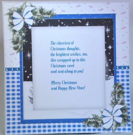  Insert with Verse by Hazel Underwood