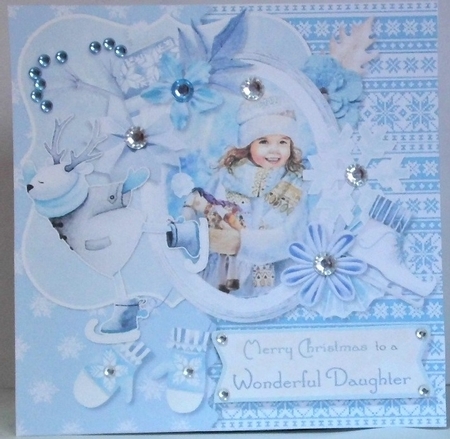Winter Charm  7x7 Card Front & Insert Mini Kit by Hazel Underwood
