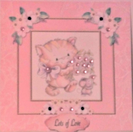 Cute Kitty Topper by Hazel Underwood
