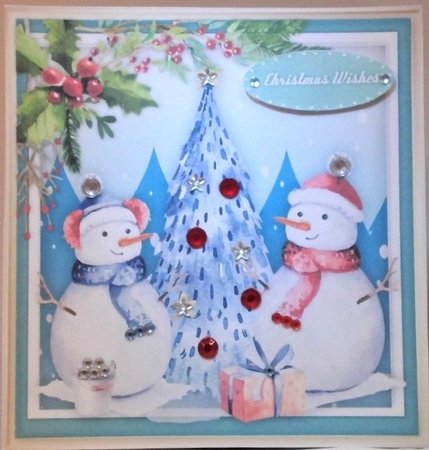 Snowmans Party  by Hazel Underwood
