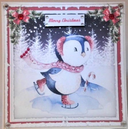 Penguins Joy 1 by Hazel Underwood