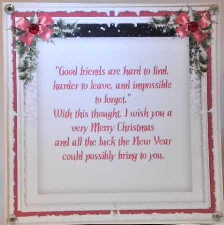 Penguins Joy Insert with Verse by Hazel Underwood