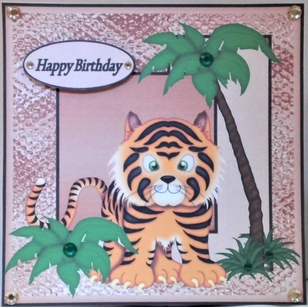 tiger baby by Hazel Underwood