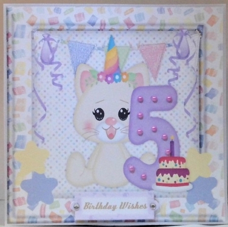 Kittys 5th Birthday by Hazel Underwood