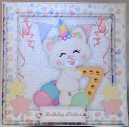 Kittys 7th Birthday by Hazel Underwood