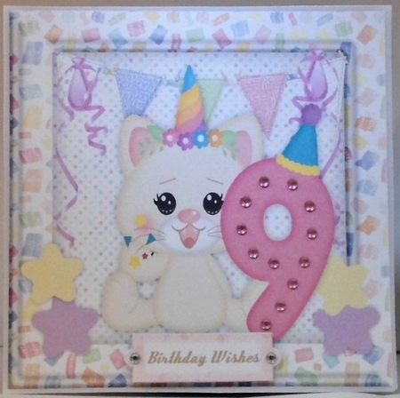 Kittys 9th Birthday by Hazel Underwood
