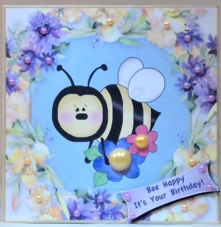 Bee Happy! by Hazel Underwood