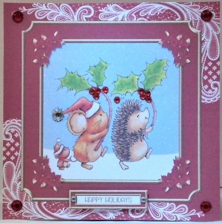 Cute Christmas Critters by Hazel Underwood