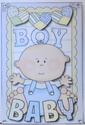 Baby Boy & Girl Topper Kit  by Hazel Underwood