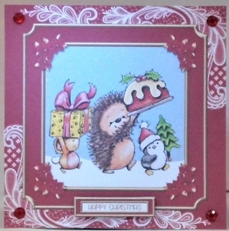 Cute Critters Holiday Topper by Hazel Underwood