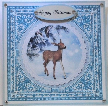 Christmas Deer  by Hazel Underwood