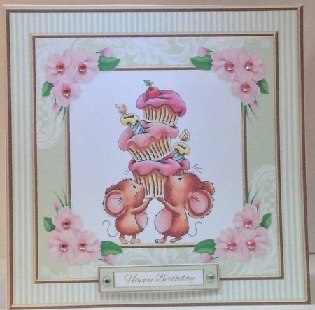 Cupcake Cuties Birthday Topper by Hazel Underwood