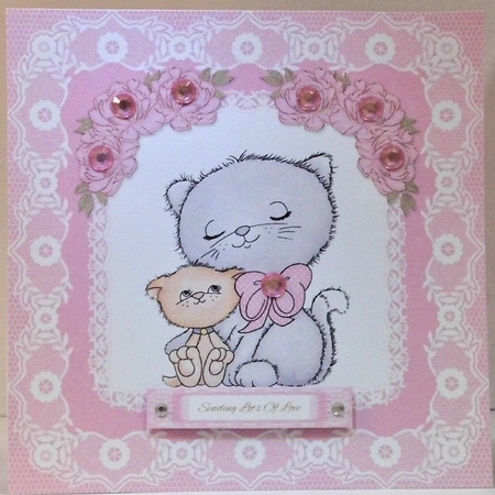 Kitty Cuddles by Hazel Underwood