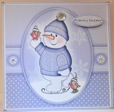 Ice Skating Chilly Lilac Mini Kit by Hazel Underwood
