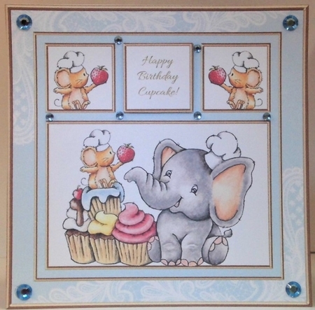 Have A Berry Happy Birthday! (Blue) by Hazel Underwood